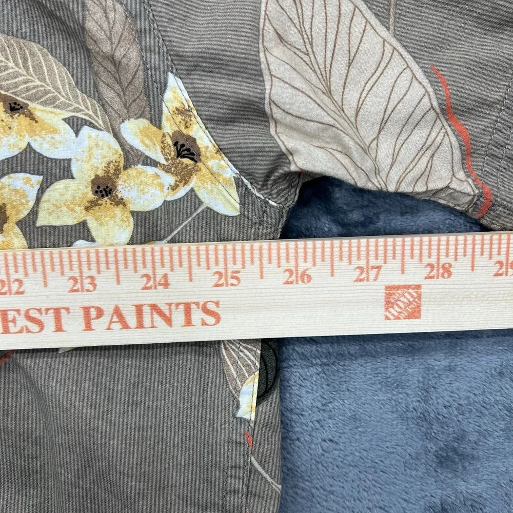 Vintage Ralph Lauren Chaps 90's Hawaiian Button Up Men's XL Floral‎ 100% Cotton